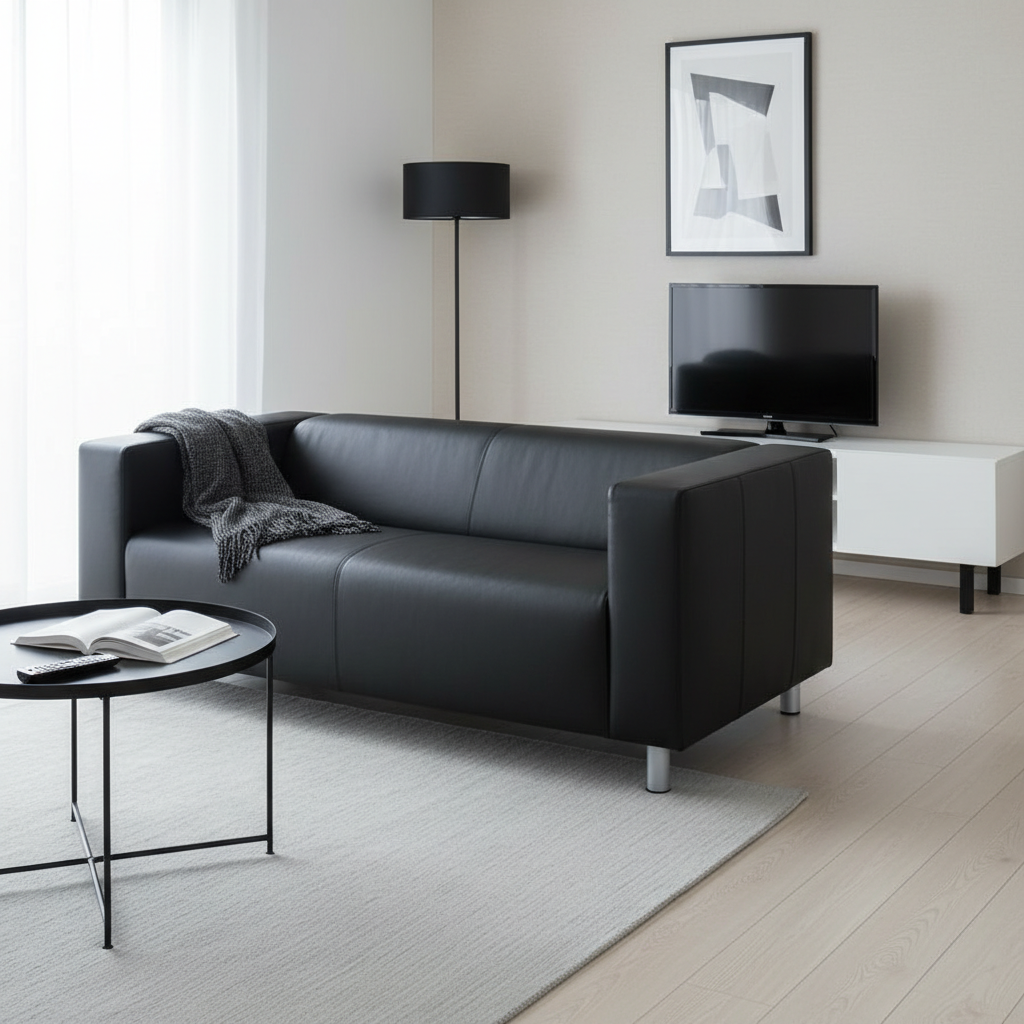 モノトーンモダンのコーディネート例