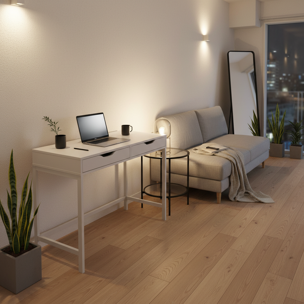 ミニマルモダンのコーディネート例