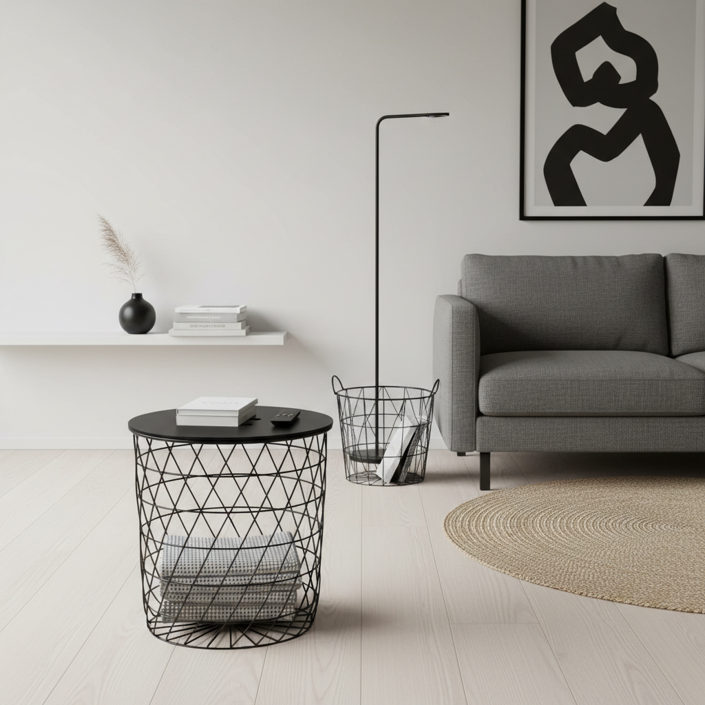 ミニマルモダンのコーディネート例