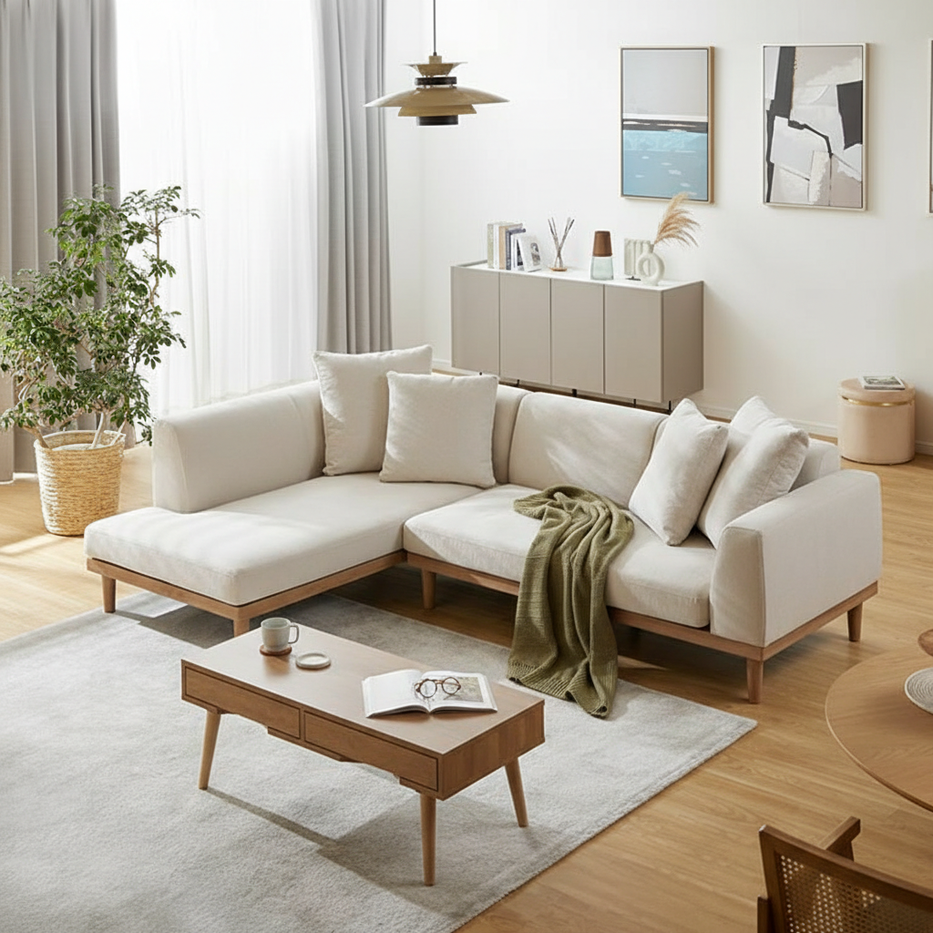 ナチュラルモダンのコーディネート例