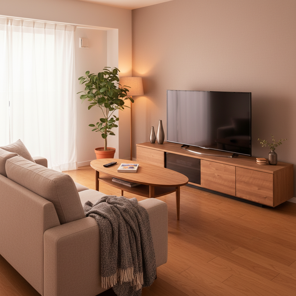 ナチュラルモダンのコーディネート例